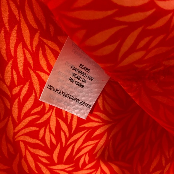 Jocelyn Smith Red Blouse Size: Small - Picture 6 of 10